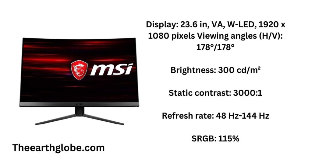 23.6" msi optix mag241c